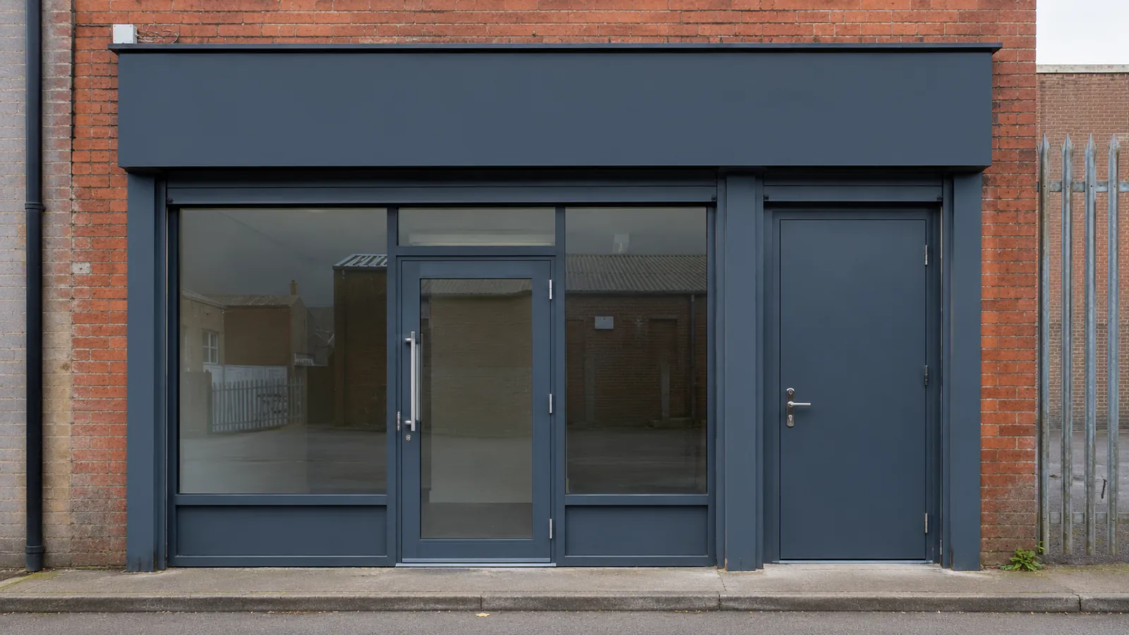 SK Shopfronts - illustrative image of a finished commercial frontage