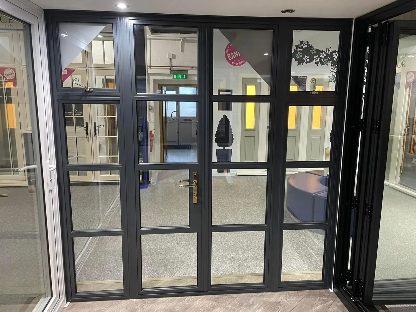 Completed commercial shopfront installation by SK Shopfronts